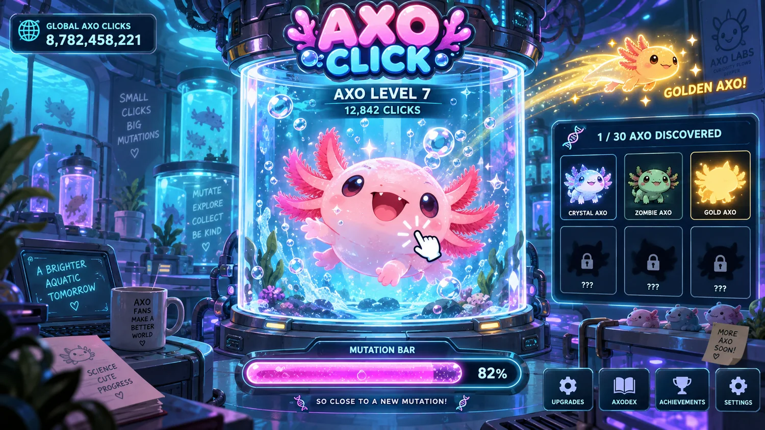 AXO neon laboratory concept